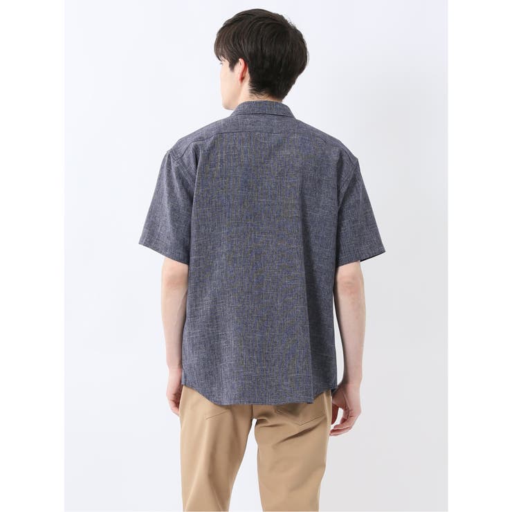 TechLinen レギュラーカラー 半袖シャツ | TAKA-Q MEN | 詳細画像15 