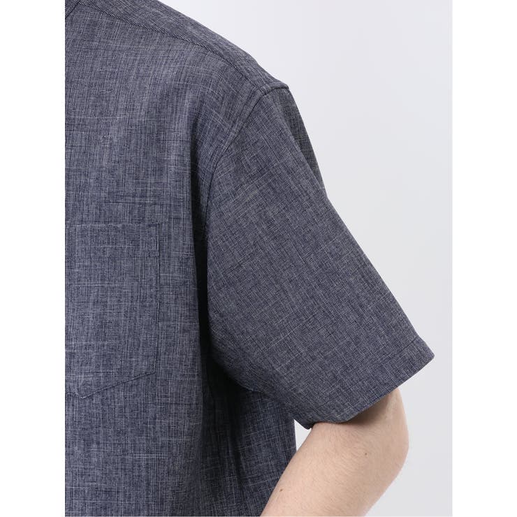 TechLinen レギュラーカラー 半袖シャツ | TAKA-Q MEN | 詳細画像22 