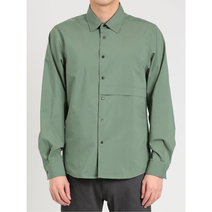 ストレッチ スナップボタン シャツアウター[品番：TKQJ0018290]｜TAKA-Q  MEN（タカキュー）のメンズファッション通販｜SHOPLIST（ショップリスト）