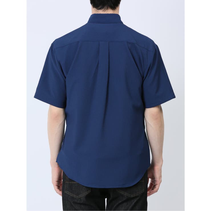 ストレッチ楊柳 ボタンダウン半袖シャツ | TAKA-Q MEN | 詳細画像29 