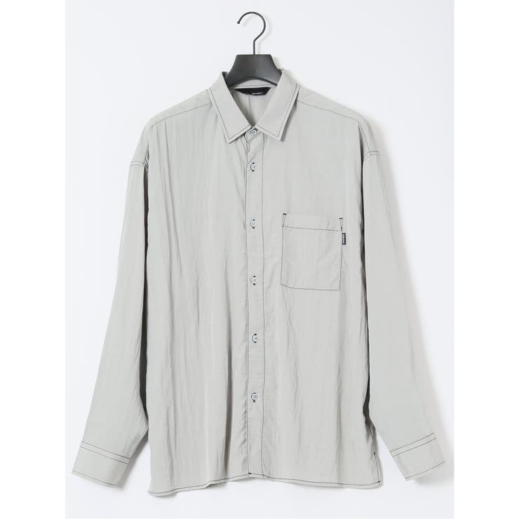 タスランステッチ レギュラーカラー長袖シャツ | TAKA-Q MEN | 詳細画像11 