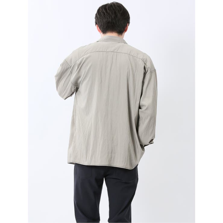 タスランステッチ レギュラーカラー長袖シャツ | TAKA-Q MEN | 詳細画像3 