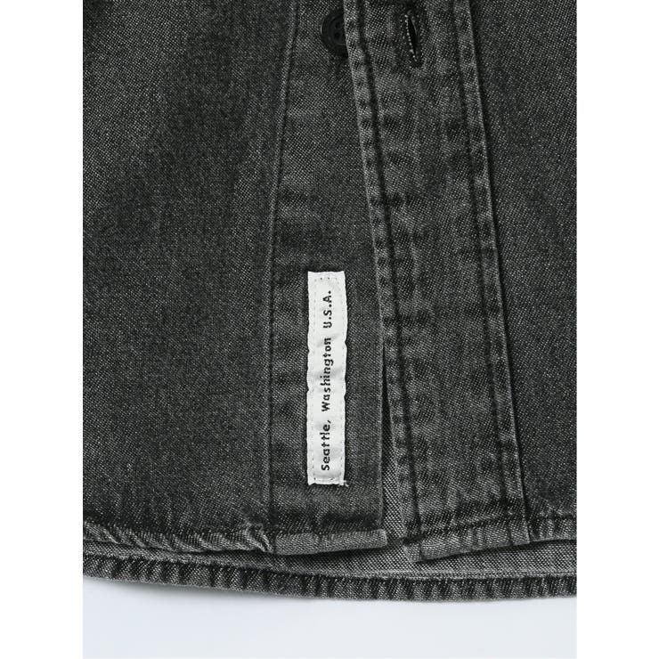 【大きいサイズ】ジェリー/GERRY 綿デニム ボタンダウン長袖シャツ | TAKA-Q MEN | 詳細画像6 