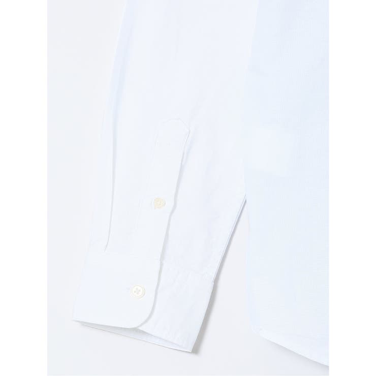【WEB限定】綿オックス切替 レギュラーカラー長袖シャツ | TAKA-Q MEN | 詳細画像17 