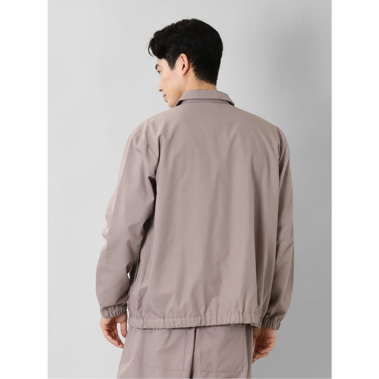 レーヨン混 ステンカラー BIGシャツアウター | TAKA-Q MEN | 詳細画像24 