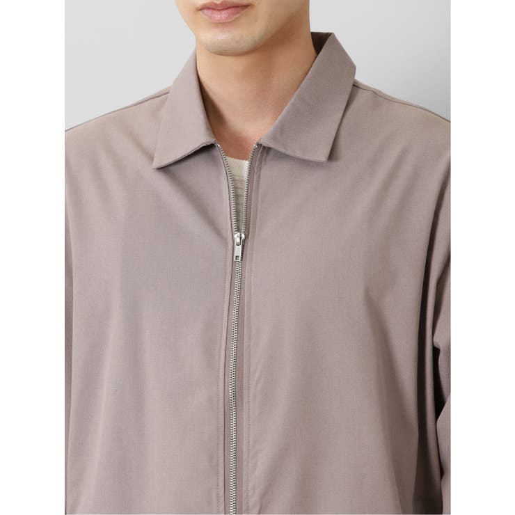 レーヨン混 ステンカラー BIGシャツアウター | TAKA-Q MEN | 詳細画像29 