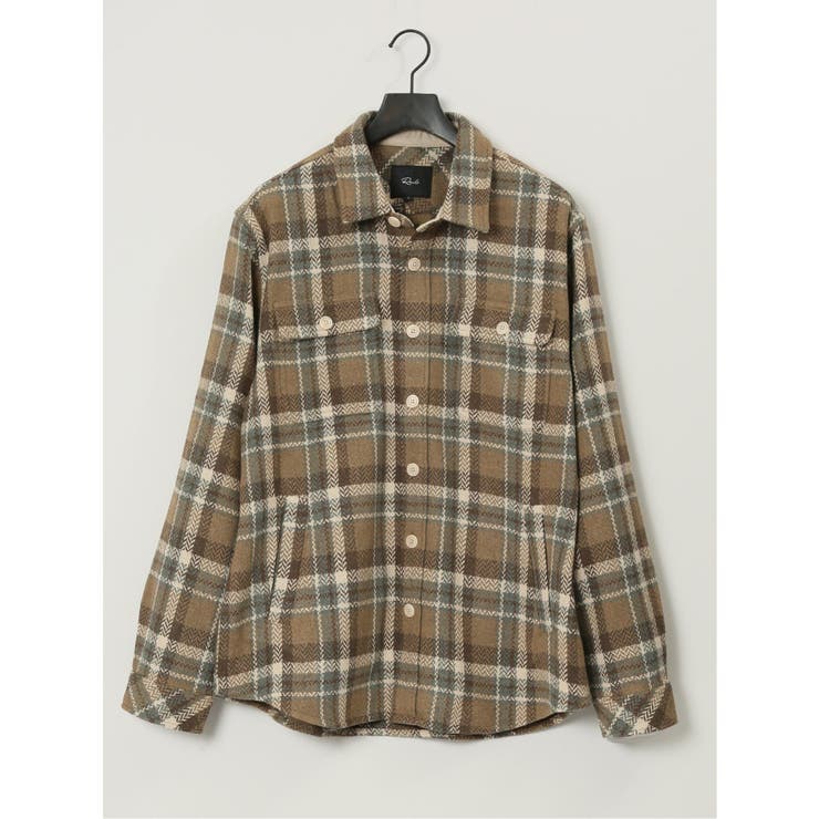 レイルズ/Rails チェック柄オーバーシャツ | TAKA-Q MEN | 詳細画像1 