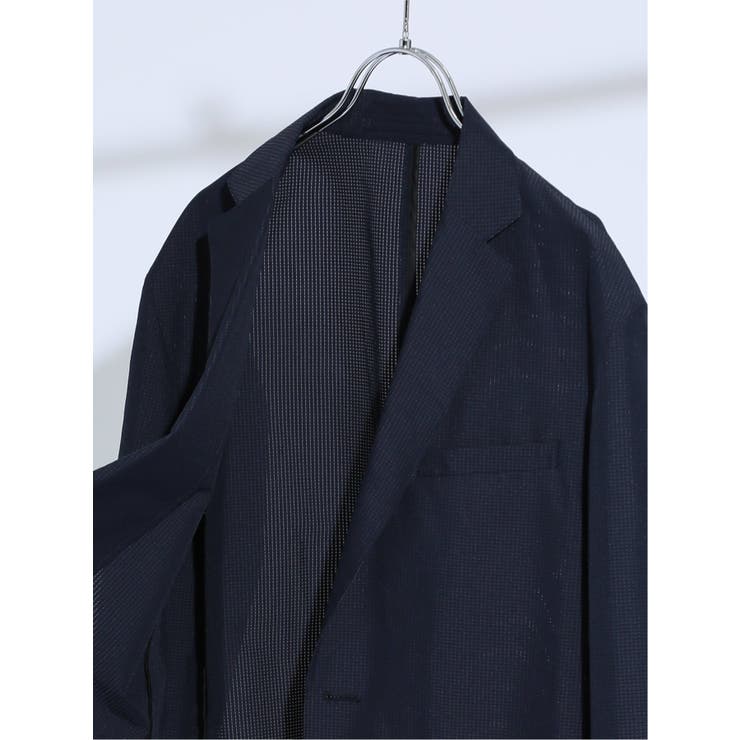 ドットエア レギュラーフィット 2ボタンシャツジャケット(セットアップ可能) | TAKA-Q MEN | 詳細画像13 