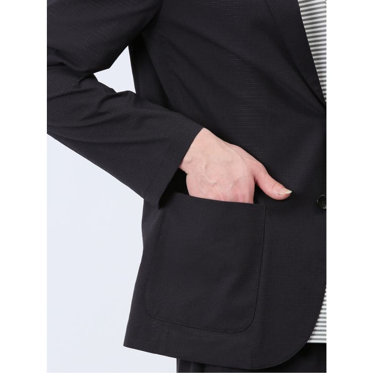 ドットエア レギュラーフィット 2ボタンシャツジャケット(セットアップ可能) | TAKA-Q MEN | 詳細画像22 