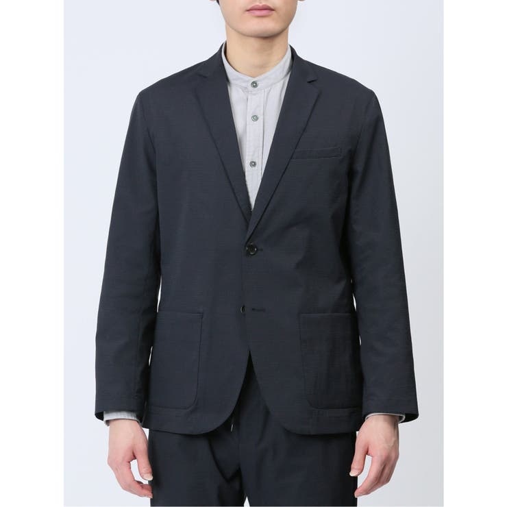 ドットエア レギュラーフィット 2ボタンシャツジャケット(セットアップ可能) | TAKA-Q MEN | 詳細画像5 