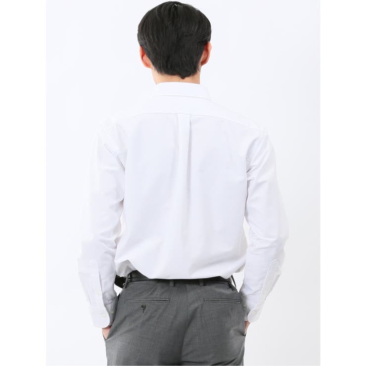 綿混オックス ボタンダウン長袖シャツ | TAKA-Q MEN | 詳細画像3 