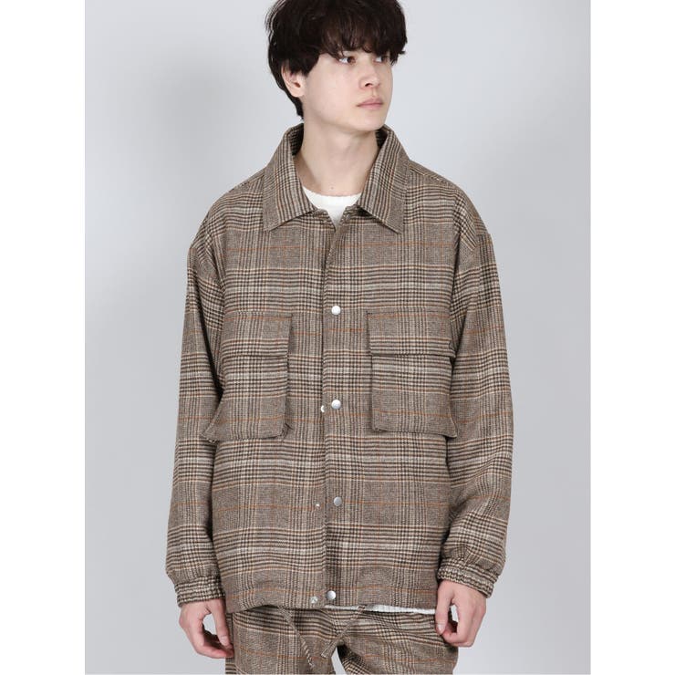 カンゴール Kangol チェック柄 セットアップ コーチジャケット 品番 Tkqj Taka Q Men タカキュー のメンズ ファッション通販 Shoplist ショップリスト