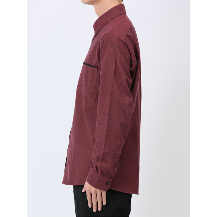 フランネルツイル ボタンダウン長袖シャツ | TAKA-Q MEN | 詳細画像17 