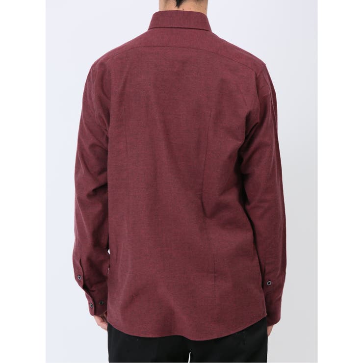 フランネルツイル ボタンダウン長袖シャツ | TAKA-Q MEN | 詳細画像18 