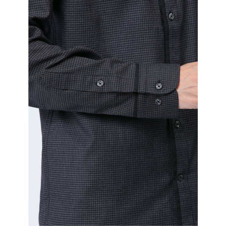 ドビー スタンドカラー長袖シャツ | TAKA-Q MEN | 詳細画像24 