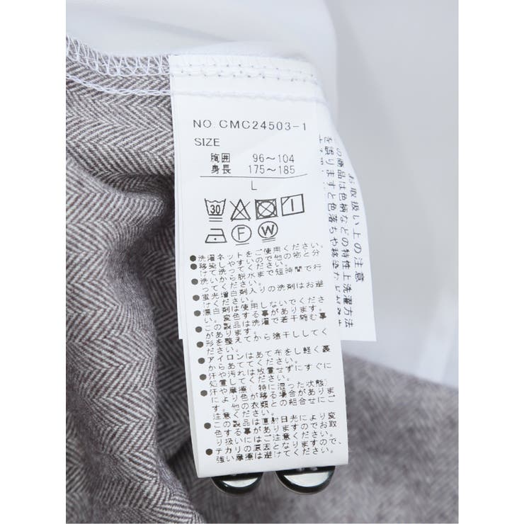 綿オックス×異素材切替 ボタンダウン長袖シャツ | TAKA-Q MEN | 詳細画像24 