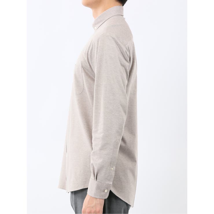 アルティマ ショートボタンダウン ビジカジ長袖シャツ | TAKA-Q MEN | 詳細画像7 