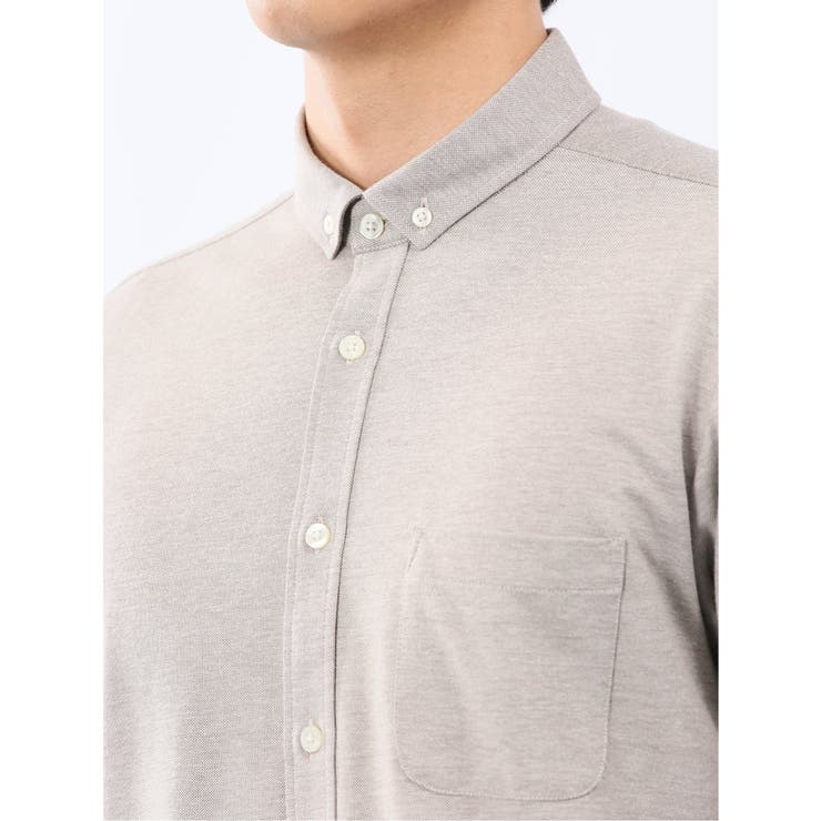 アルティマ ショートボタンダウン ビジカジ長袖シャツ | TAKA-Q MEN | 詳細画像9 