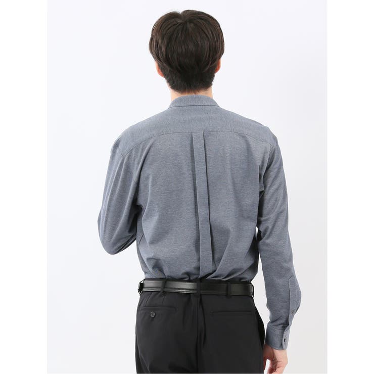 アルティマ バンドカラー ビジカジ長袖シャツ | TAKA-Q MEN | 詳細画像13 