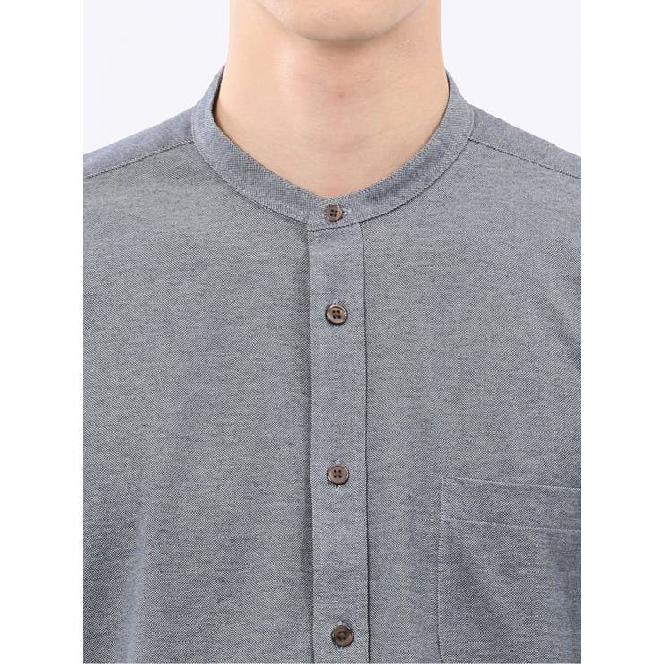 アルティマ バンドカラー ビジカジ長袖シャツ | TAKA-Q MEN | 詳細画像19 