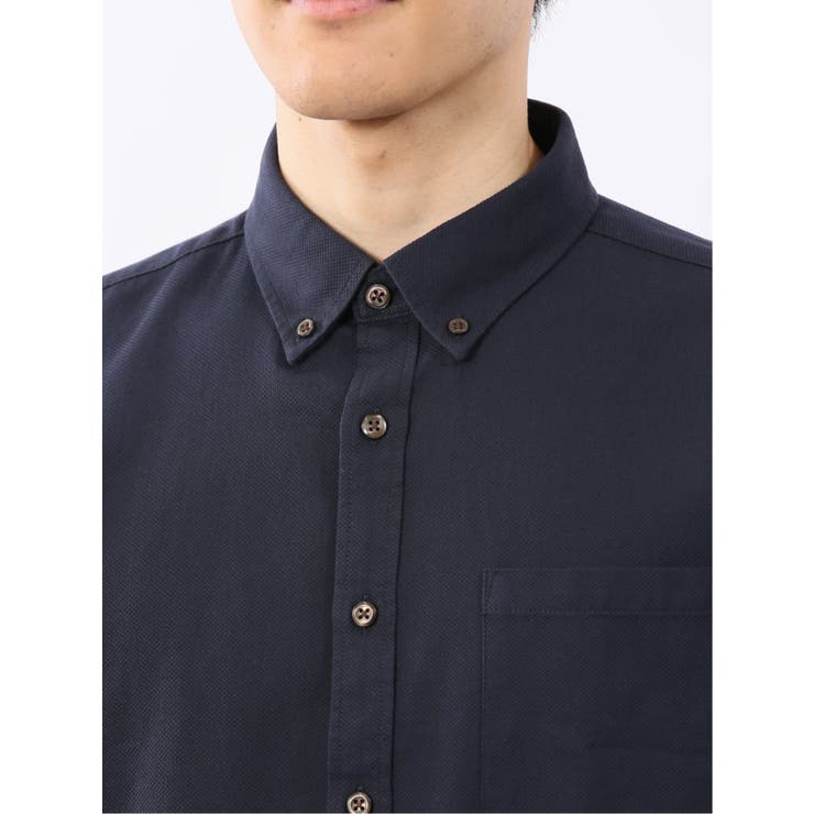 綿100% ドビー ボタンダウン半袖シャツ | TAKA-Q MEN | 詳細画像21 