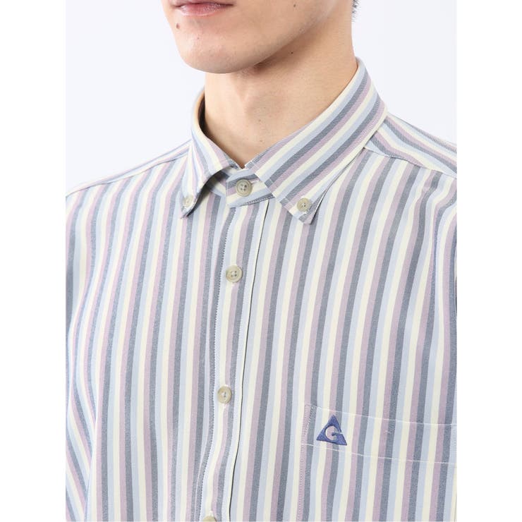 ジェリー/GERRY ストライプ 長袖シャツアウター | TAKA-Q MEN | 詳細画像19 