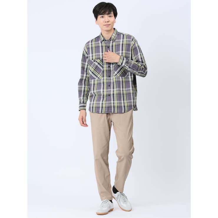 【WEB限定】ジェリー/GERRY ヘビーツイル チェックシャツ | TAKA-Q MEN | 詳細画像10 