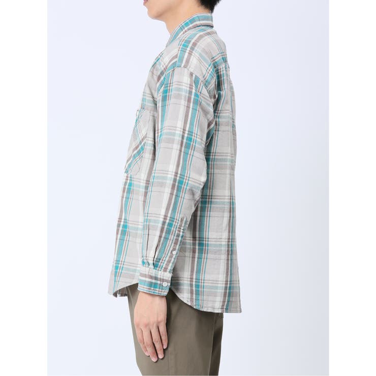 【WEB限定】ジェリー/GERRY ヘビーツイル チェックシャツ | TAKA-Q MEN | 詳細画像15 