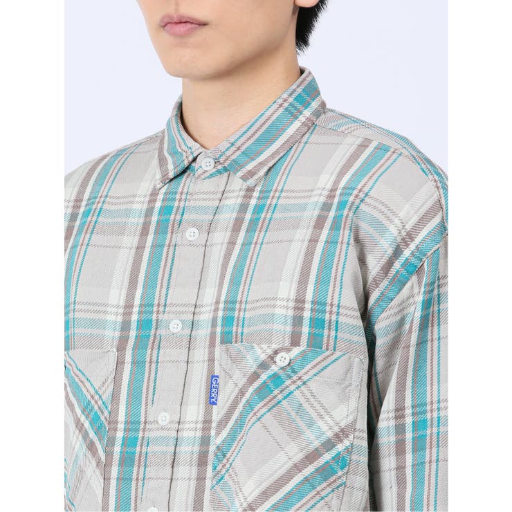 【WEB限定】ジェリー/GERRY ヘビーツイル チェックシャツ | TAKA-Q MEN | 詳細画像17 