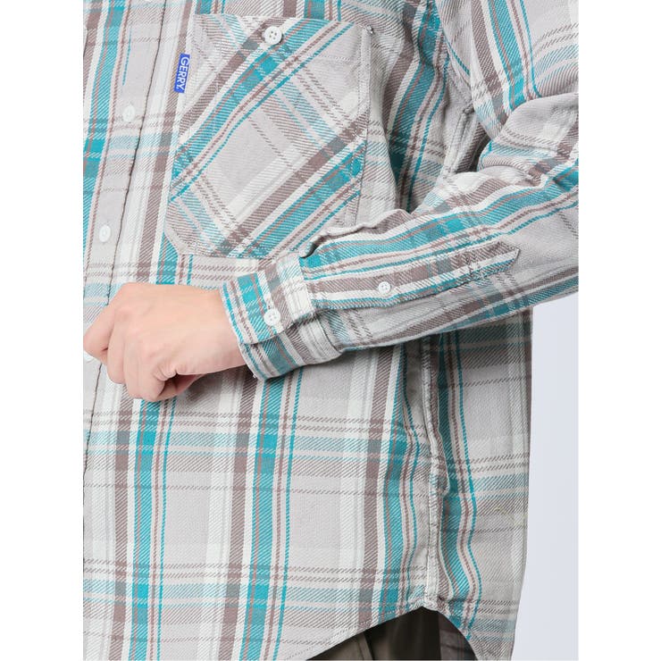 【WEB限定】ジェリー/GERRY ヘビーツイル チェックシャツ | TAKA-Q MEN | 詳細画像18 