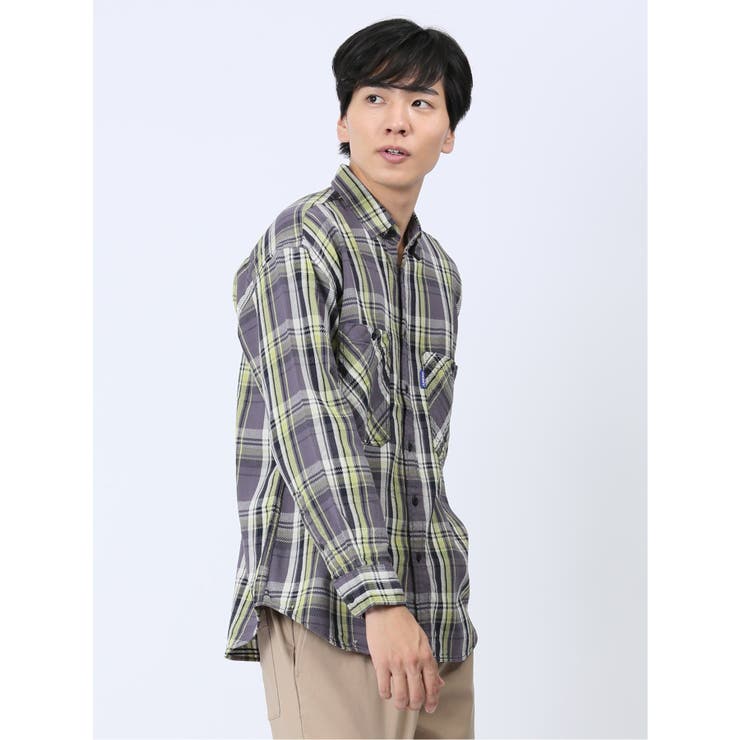 【WEB限定】ジェリー/GERRY ヘビーツイル チェックシャツ | TAKA-Q MEN | 詳細画像4 