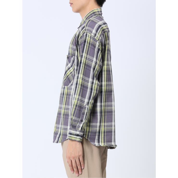 【WEB限定】ジェリー/GERRY ヘビーツイル チェックシャツ | TAKA-Q MEN | 詳細画像6 