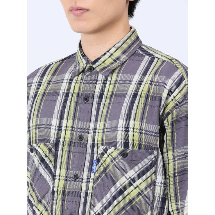 【WEB限定】ジェリー/GERRY ヘビーツイル チェックシャツ | TAKA-Q MEN | 詳細画像8 
