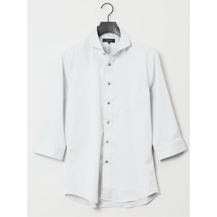 ソラーロ カッタウェイ7分袖シャツ | TAKA-Q MEN | 詳細画像11 