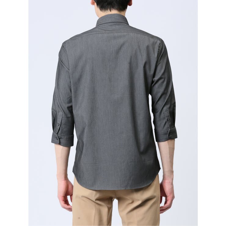 ソラーロ カッタウェイ7分袖シャツ | TAKA-Q MEN | 詳細画像19 