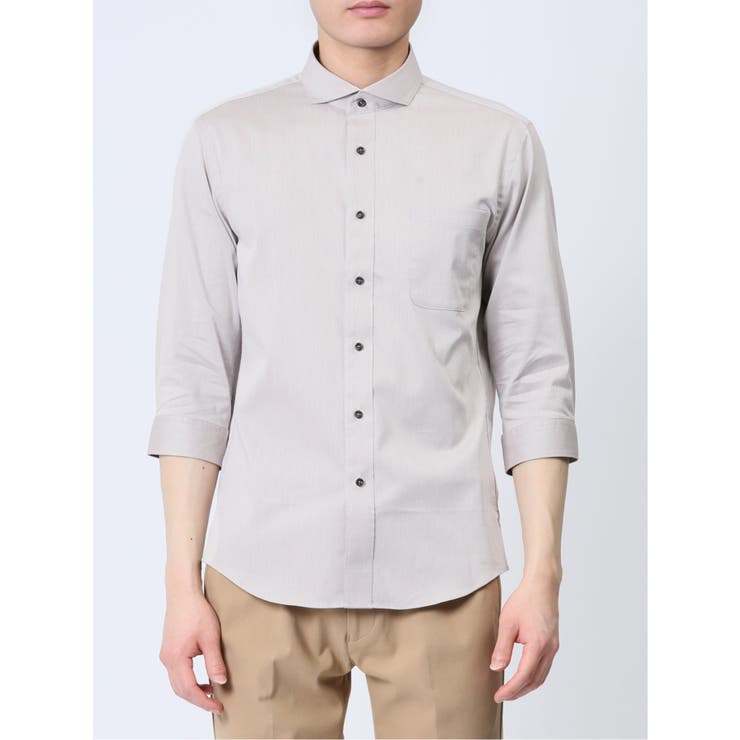 ソラーロ カッタウェイ7分袖シャツ | TAKA-Q MEN | 詳細画像29 