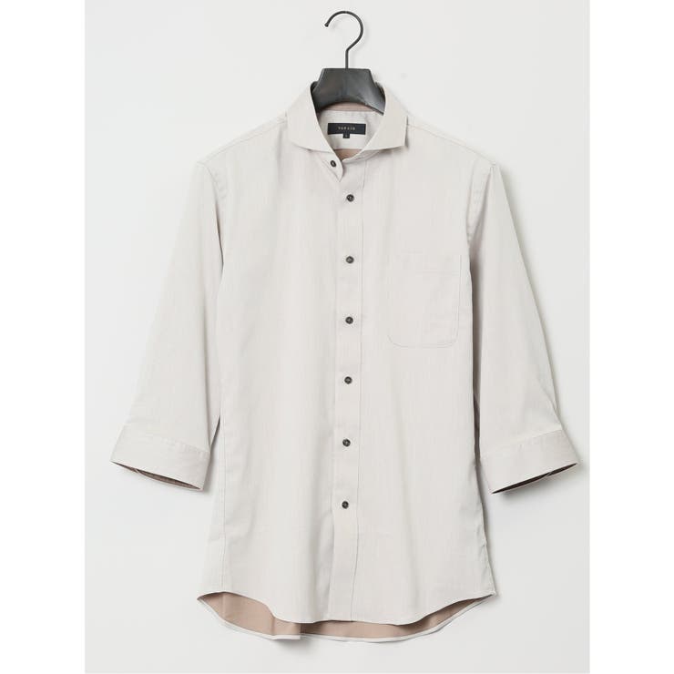 ソラーロ カッタウェイ7分袖シャツ | TAKA-Q MEN | 詳細画像35 