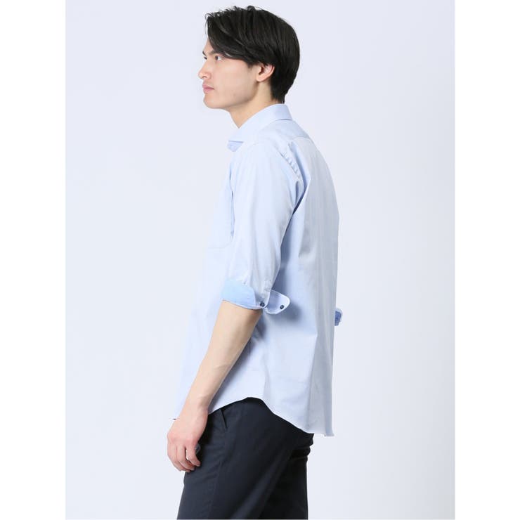 ソラーロ カッタウェイ7分袖シャツ | TAKA-Q MEN | 詳細画像38 