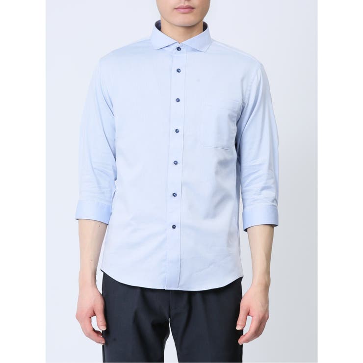 ソラーロ カッタウェイ7分袖シャツ | TAKA-Q MEN | 詳細画像41 