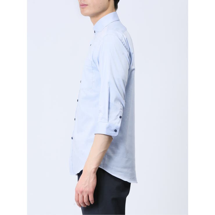 ソラーロ カッタウェイ7分袖シャツ | TAKA-Q MEN | 詳細画像42 