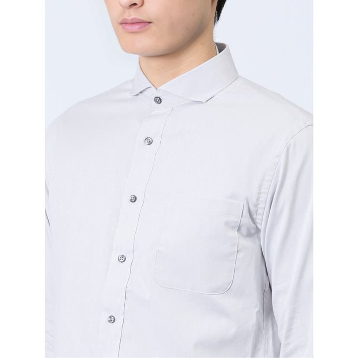 ソラーロ カッタウェイ7分袖シャツ | TAKA-Q MEN | 詳細画像8 