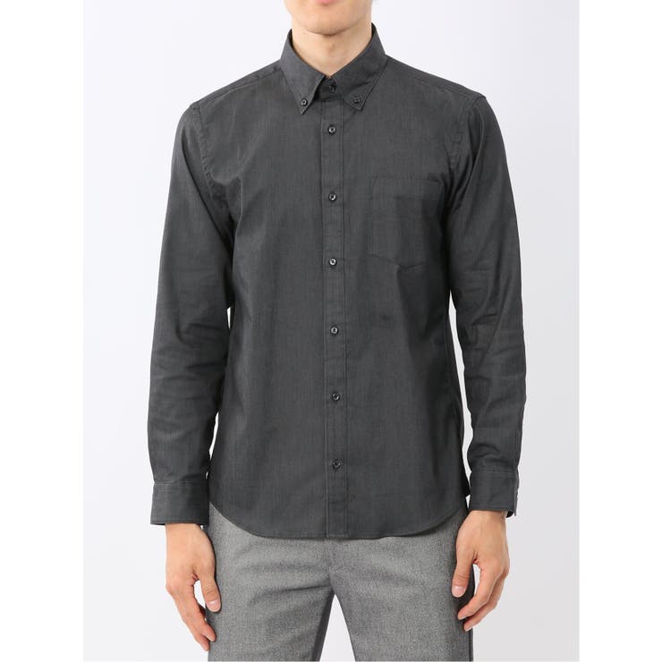 ストレッチ ソラーロ ボタンダウン長袖シャツ | TAKA-Q MEN | 詳細画像16 