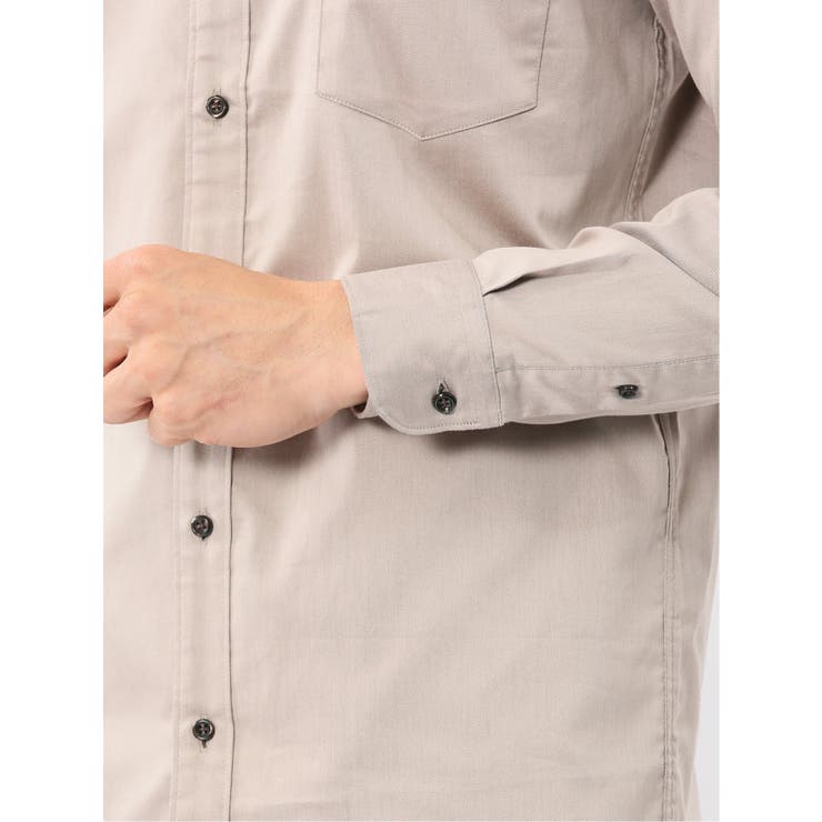 ストレッチ ソラーロ ボタンダウン長袖シャツ | TAKA-Q MEN | 詳細画像30 