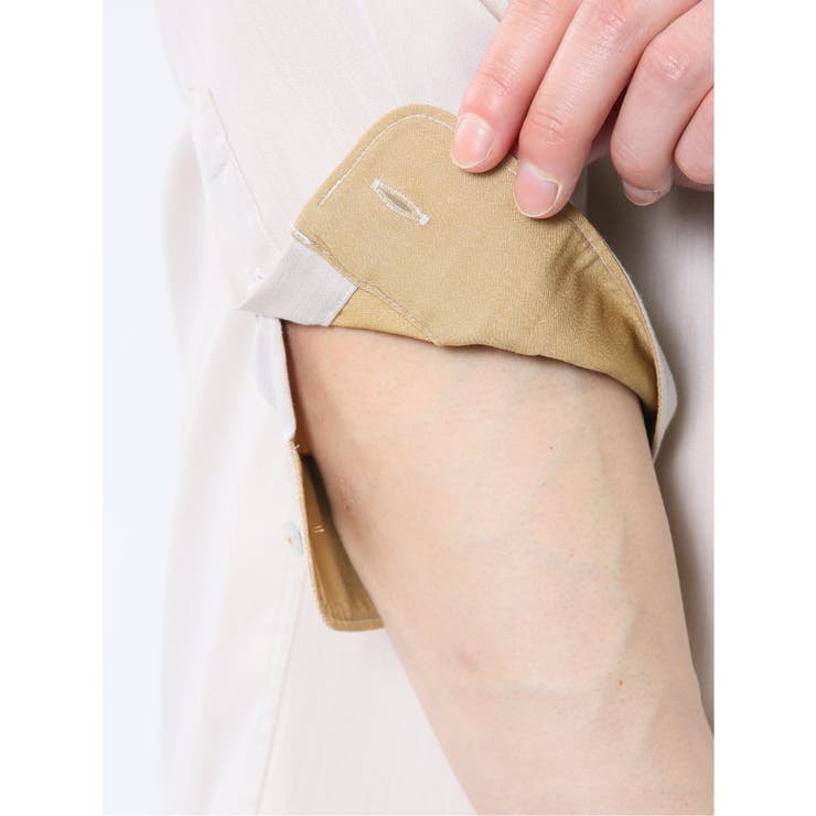 ストレッチ ソラーロ ワイドカラー7分袖シャツ | TAKA-Q MEN | 詳細画像33 