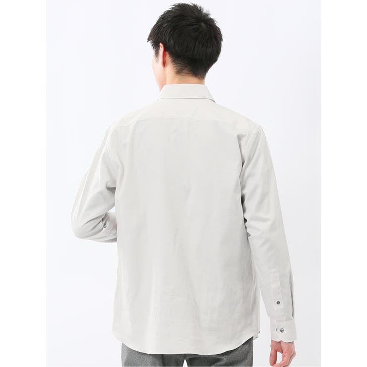 ストレッチ 綿ツイル ボタンダウン長袖シャツ | TAKA-Q MEN | 詳細画像3 