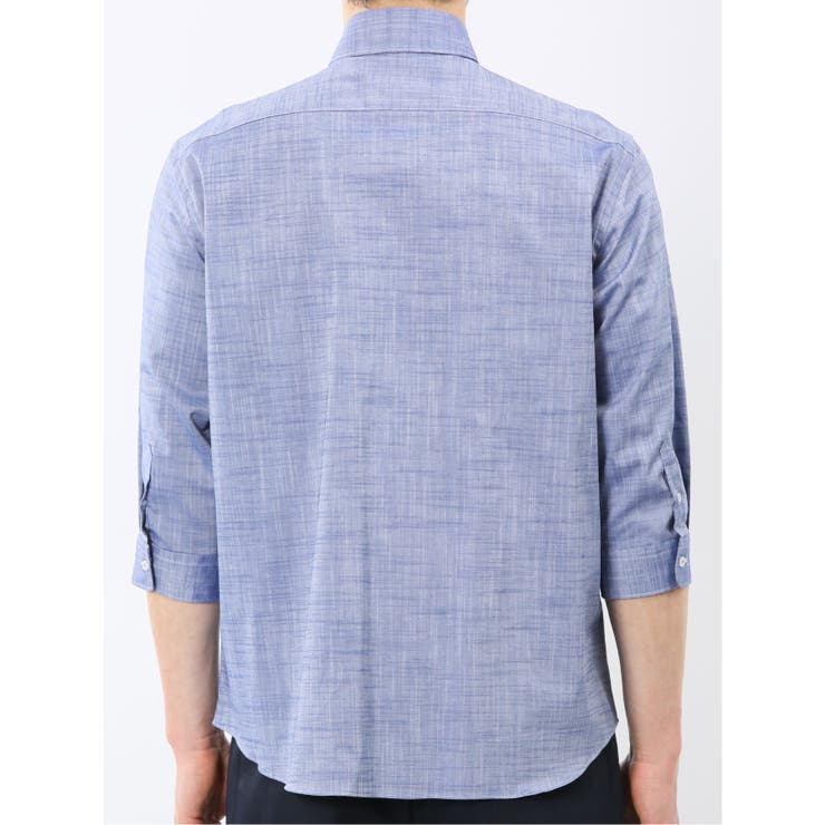 ストレッチ 綿スラブ ボタンダウン 7分袖 シャツ | TAKA-Q MEN | 詳細画像26 