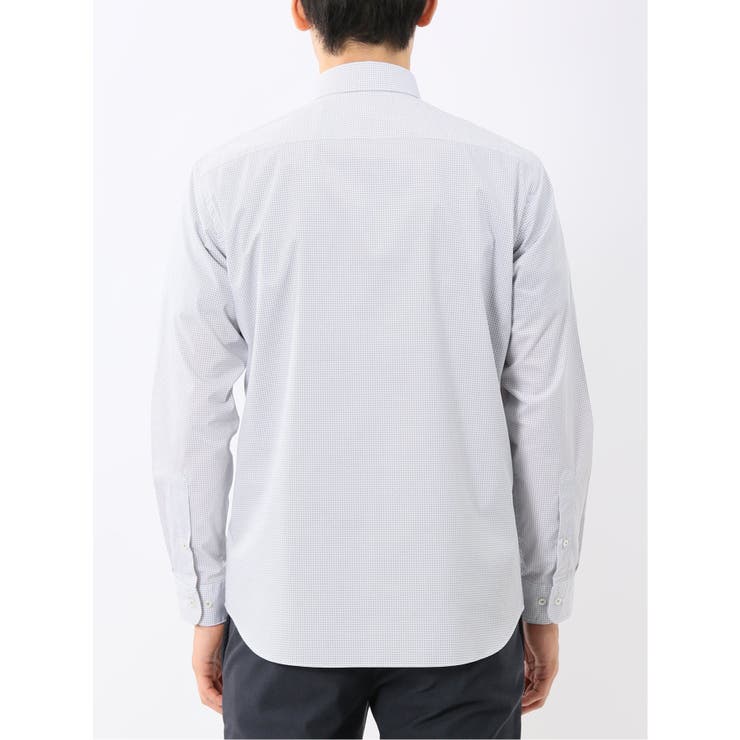 ストレッチ プリント ワイドカラー長袖シャツ | TAKA-Q MEN | 詳細画像8 