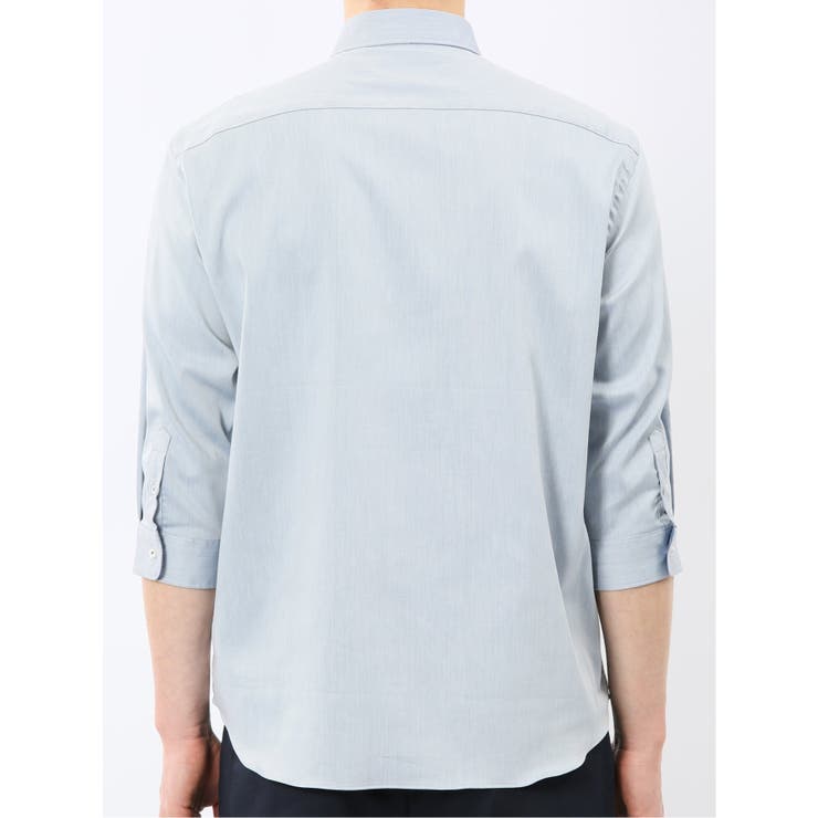 ストレッチ ソラーロ レギュラーカラー 7分袖 シャツ | TAKA-Q MEN | 詳細画像26 