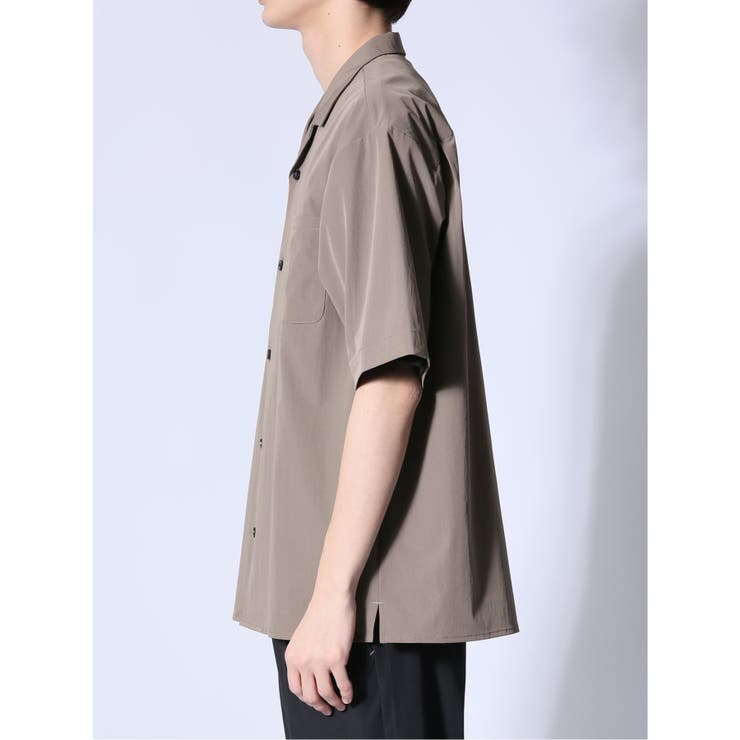 circle motion NPU オープンカラーシャツ(セットアップ可能) | TAKA-Q MEN | 詳細画像7 