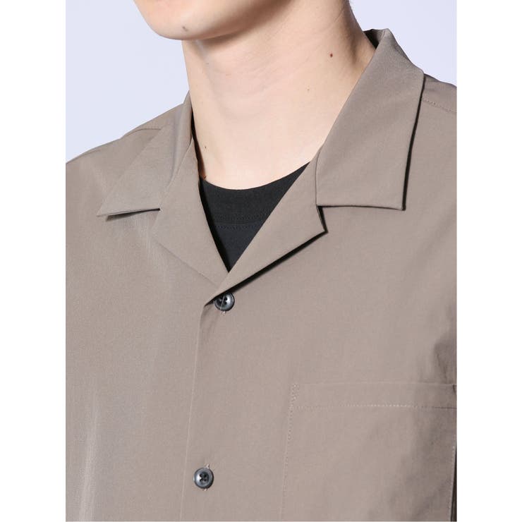 circle motion NPU オープンカラーシャツ(セットアップ可能) | TAKA-Q MEN | 詳細画像9 